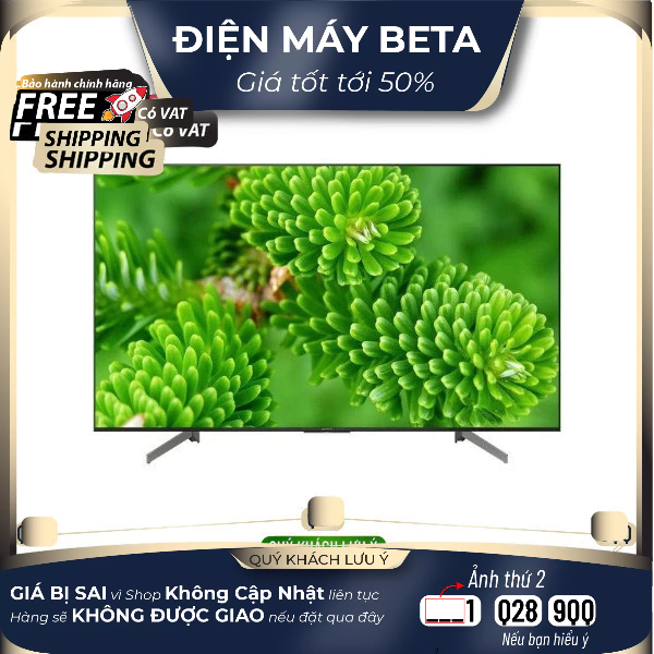 Smart Tivi Sony 55 inch 55X8500G/S, 4K Ultra HDR, Android TV