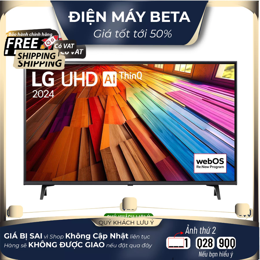 55UT8050PSB / 65UT8050PSB - Smart Tivi LG 4K