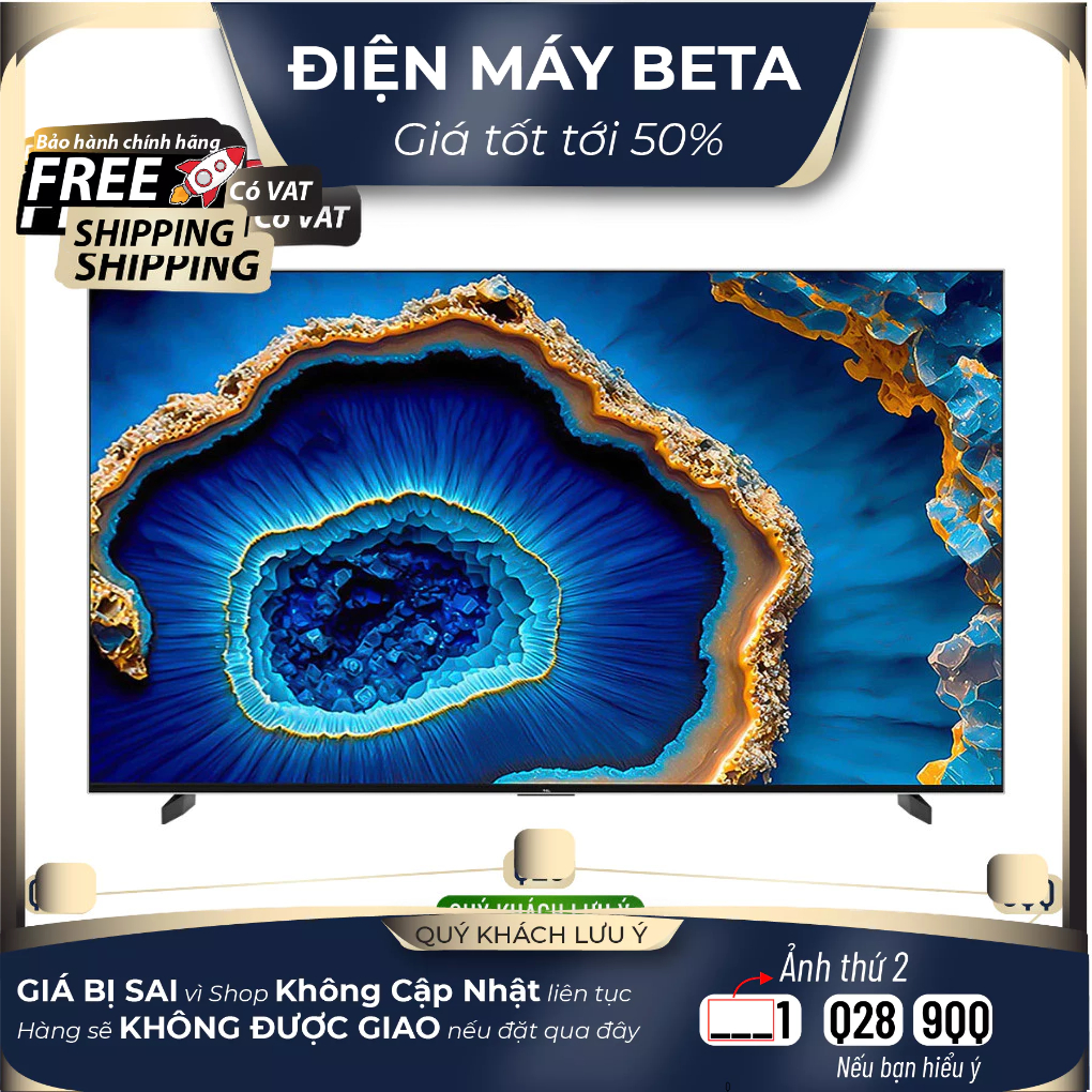 98C6K Google Tivi QD-Mini LED TCL 98C6K