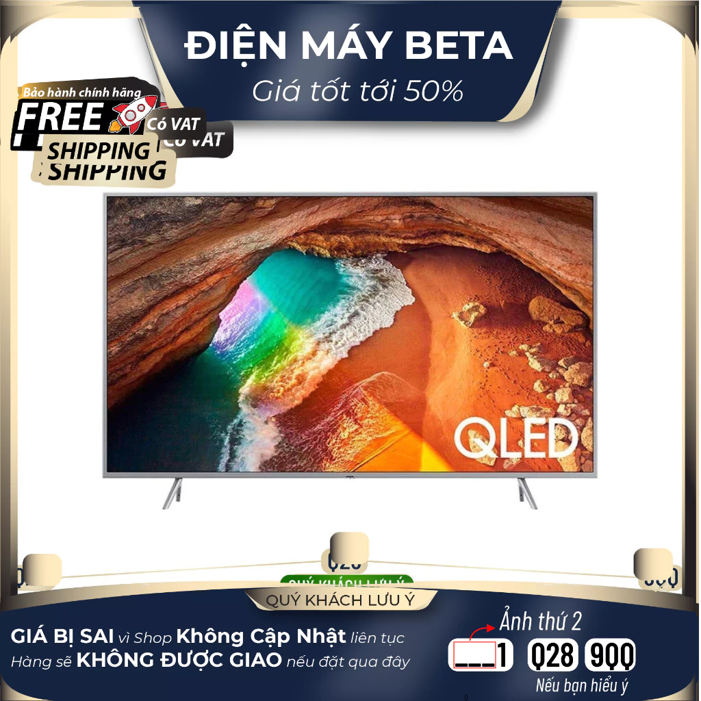 Smart Tivi QLED Samsung 4K 82 inch QA82Q65R Mới 100%