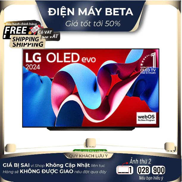 OLED55C4PSA Smart Tivi LG OLED 4K 55 inch OLED55C4PSA (Có kỹ thuật đi lắp đặt hướng dẫn sử dụng)