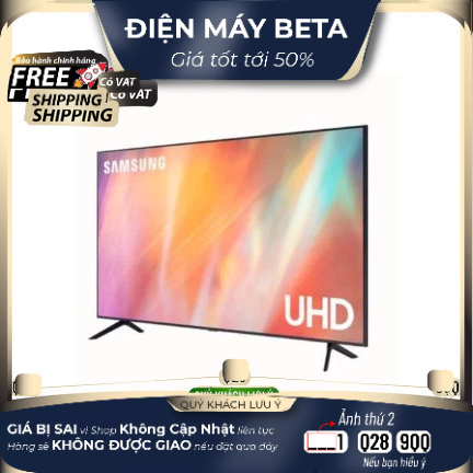 Smart Tivi Samsung 4K UHD 50 Inch UA50AU7000 | Samsung 50AU7000- Mới Full Box- Mới Full Box