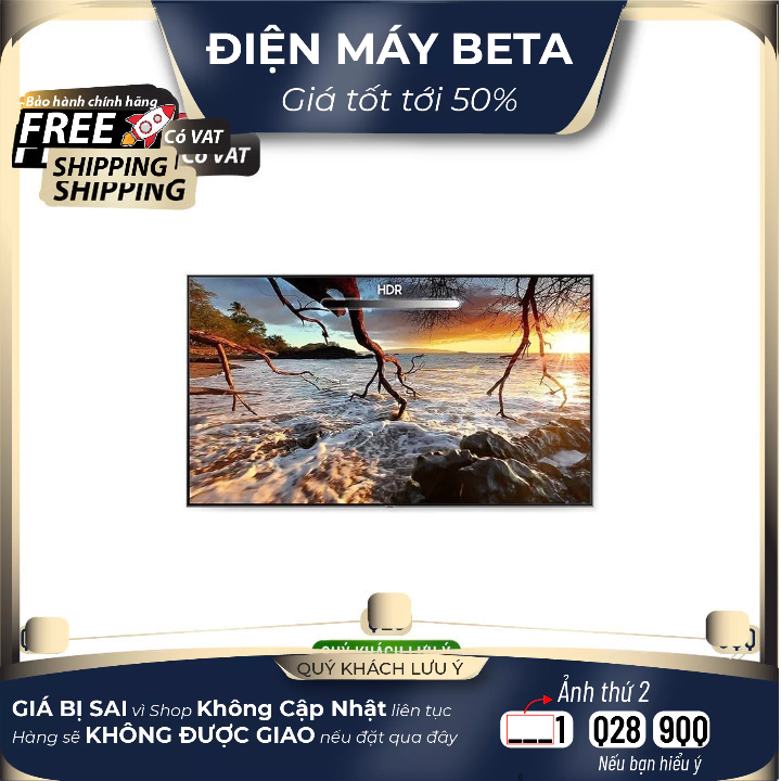 Smart Tivi LG 65 inch 4K 65UN721 Mới 100%