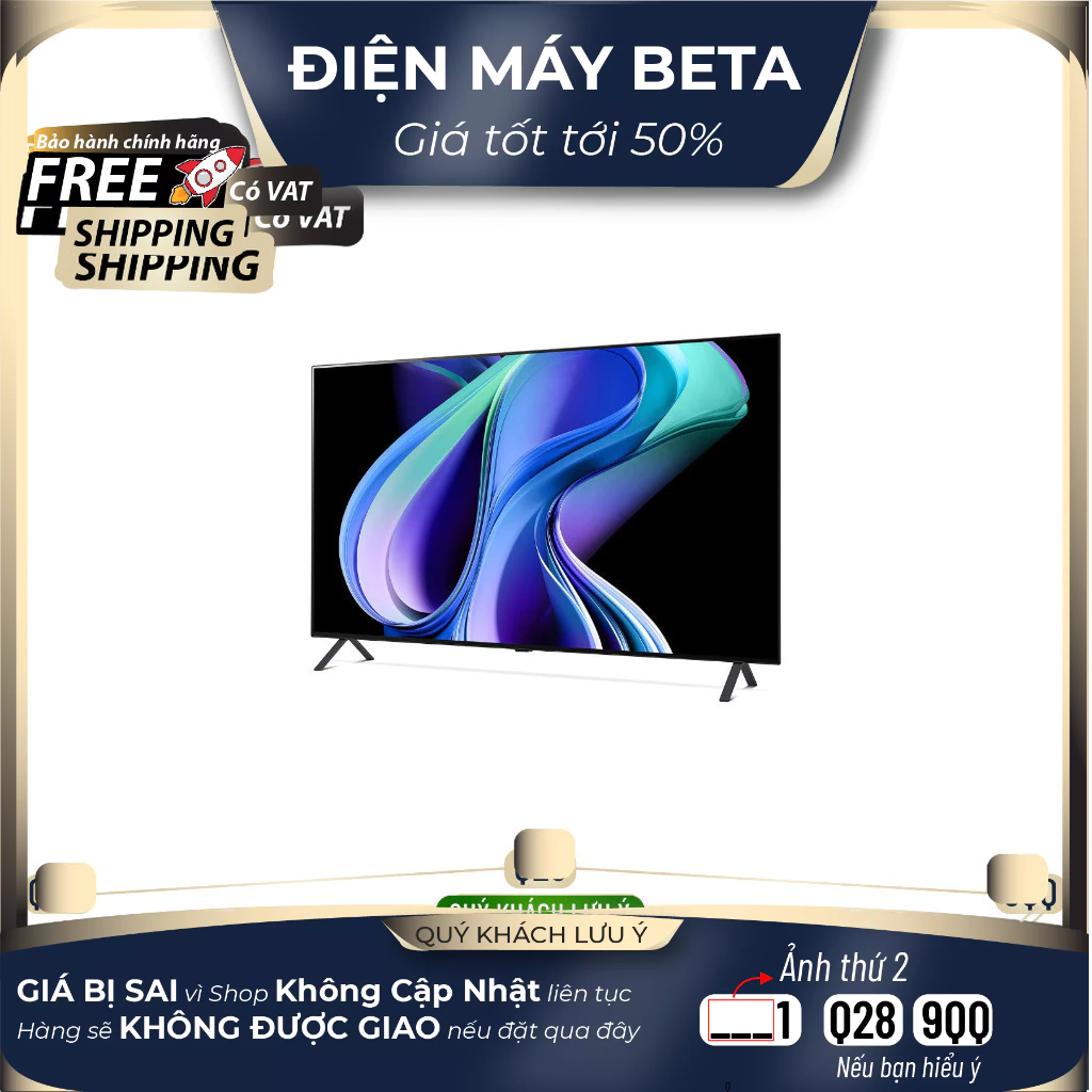 Tivi LG OLED A3 55 inch 2023 4K Smart TV | OLED55A3 DMK