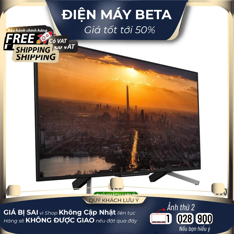 Smart Tivi Sony Full HD 43 Inch KDL-43W660G Mới 100%
