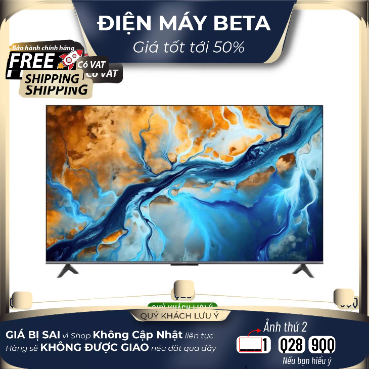 L75MA-SPLEA - Google Tivi Xiaomi QD-MiniLED 4K 75 inch L75MA-SPLEA