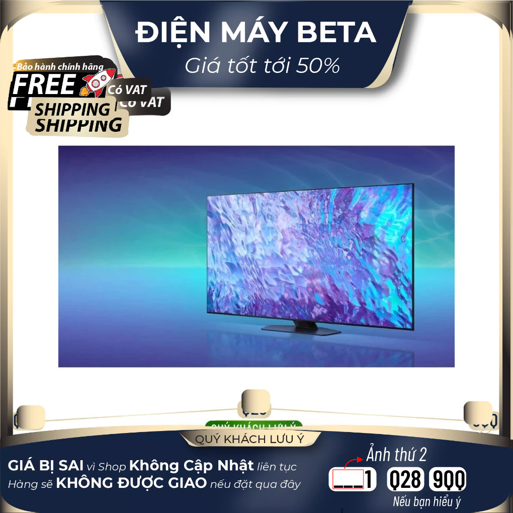 Samsung Smart Tivi QLED QA50Q80C 50inch