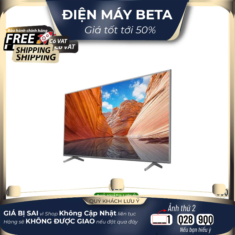 Smart Tivi 4K Sony KD-43X80J/S 43 inch Android TV