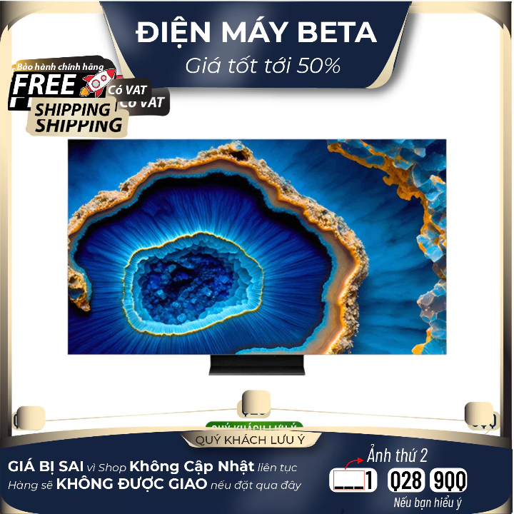 65C6K Google Tivi QD-Mini LED TCL 65C6K