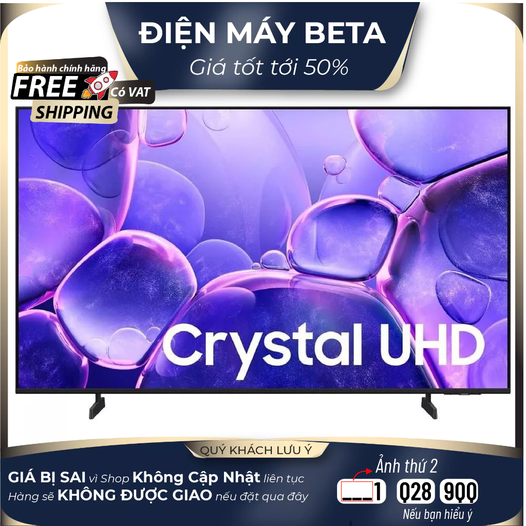 Smart Tivi Samsung UHD 4K 55 inch 2025 (55U8000F)