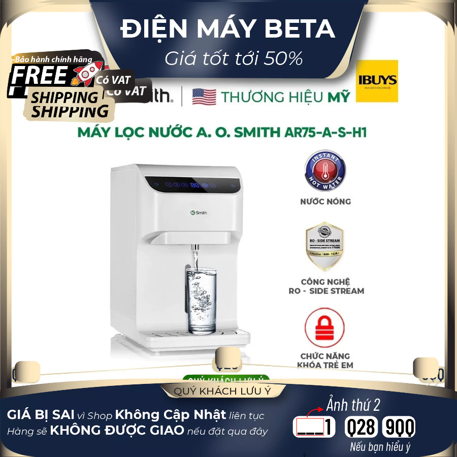 Máy lọc nước A.O.SMITH AR75-A-S-H1
