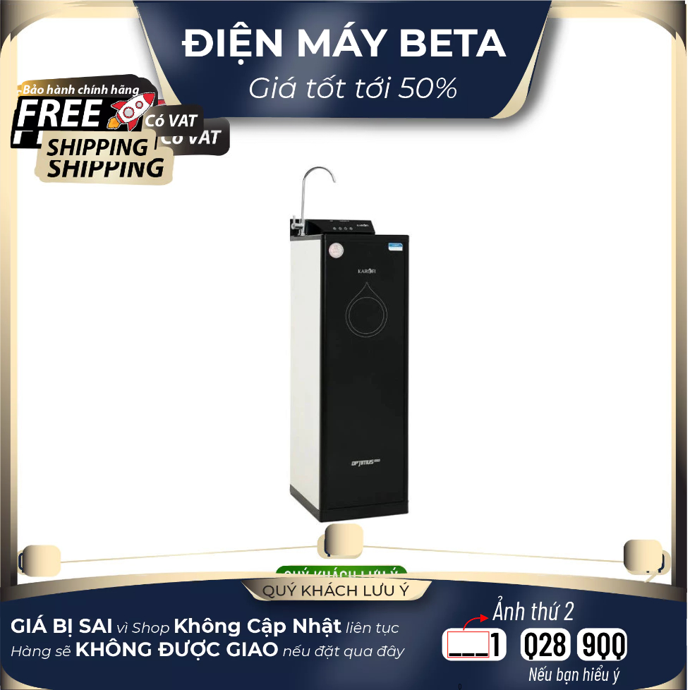 MÁY LỌC NƯỚC KAROFI OPTIMUS PLUS O-P1310 10 LÕI | KAROFI P1310 | P1310 - Mới 100% Mới 100%