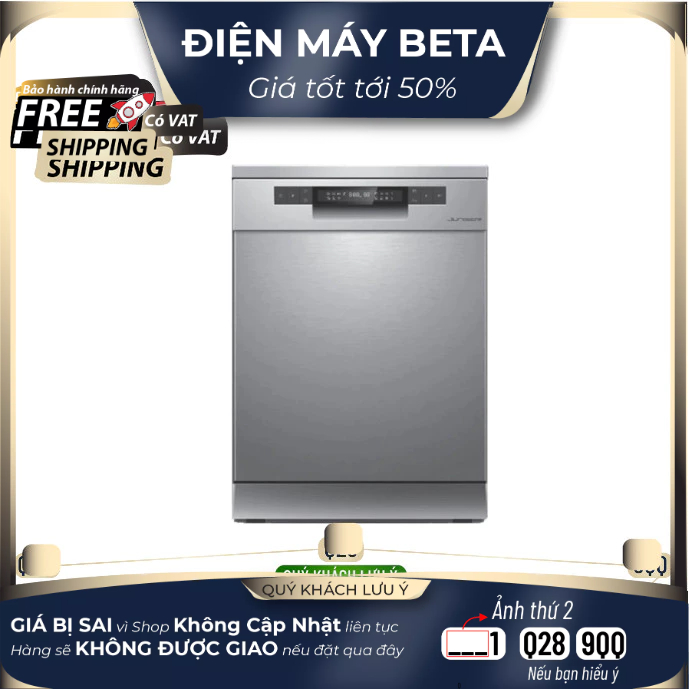 DWJ-600 - Máy rửa chén Junger 2100W DWJ-600 - Bảo hành chính hãng