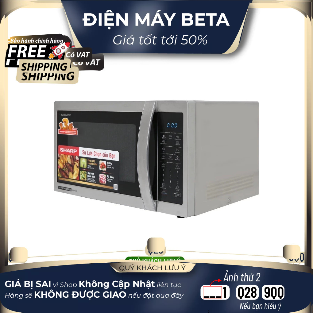 LÒ VI SÓNG SHARP R-G52XVN-ST  - DMK