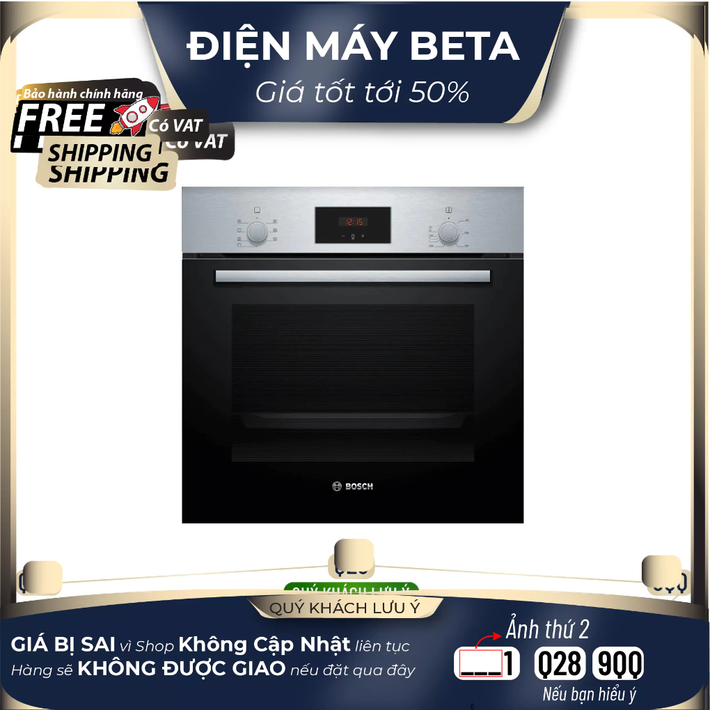 HBF133BS0A Lò nướng Bosch HBF133BS0A seri 2 Thổ Nhĩ Kỳ