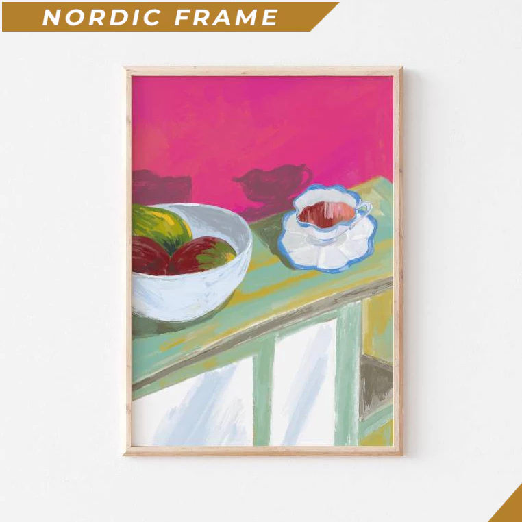 Tranh treo tường, Kitchen Wall Art Print, Maximalist Kitchen Art, Trendy Home Decor, Coffee Print, K