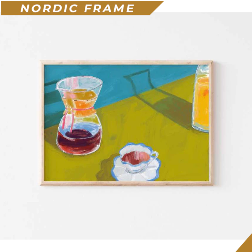 Tranh treo tường, Kitchen Wall Art Print, Maximalist Art, Trendy Home Decor, Coffee Print, Kitchen P