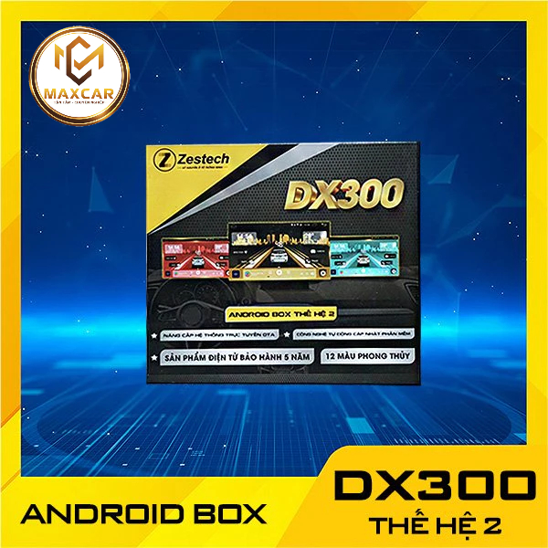 Android Box Zestech DX300 Thế Hệ 2 (Ram 4-64gb, Android 13 Chip 8X)