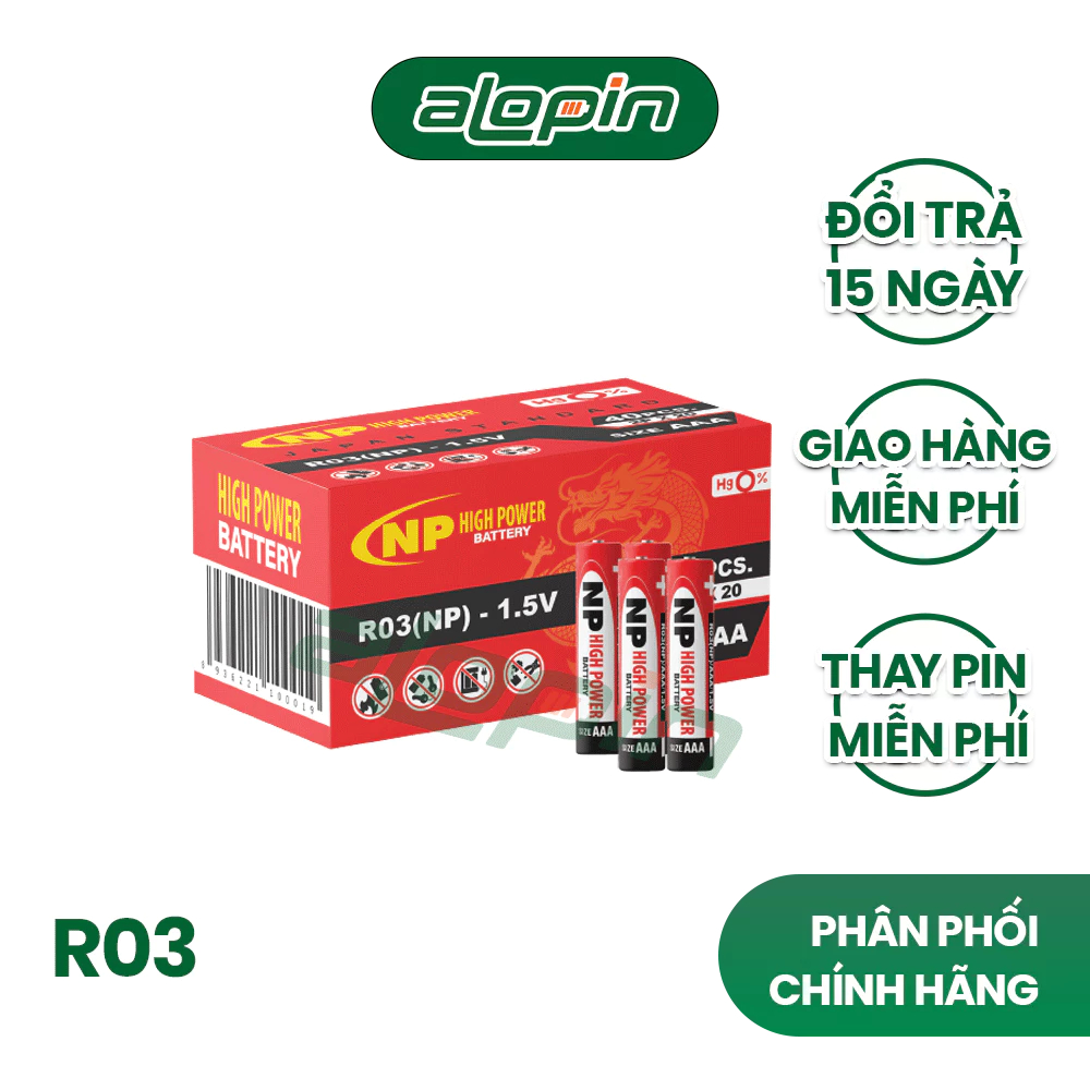 Pin National Power AAA / R03 - Chính Hãng