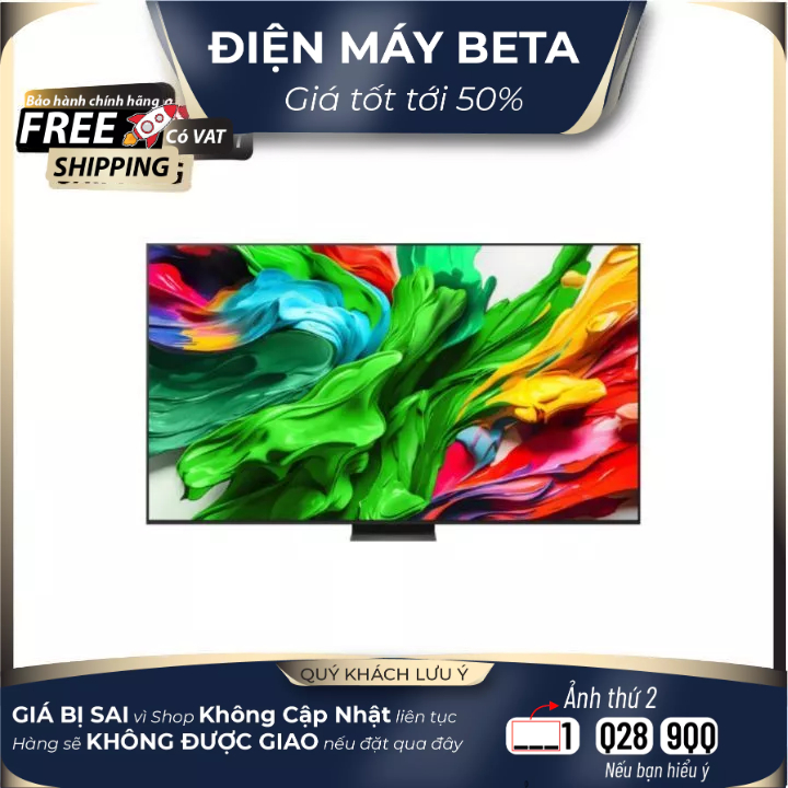 Tivi QLED LG 86 inch 86QNED86ASA - Bảo hành 24 tháng