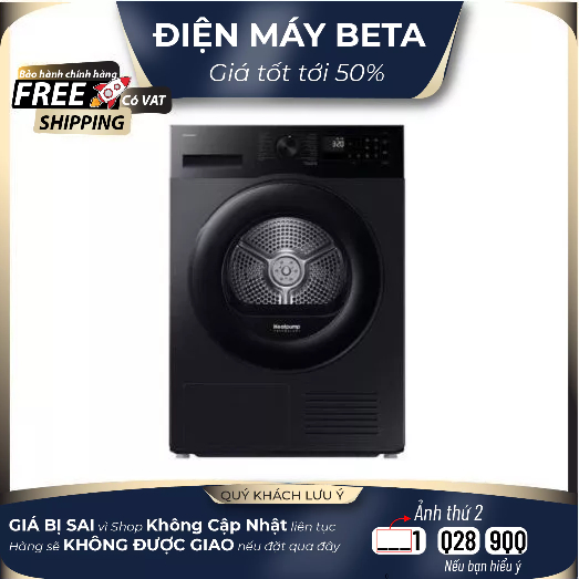 DV90CGC2A0ABSV - Máy Sấy Bơm Nhiệt Samsung 9 Kg DV90CGC2A0ABSV [Toàn Quốc]