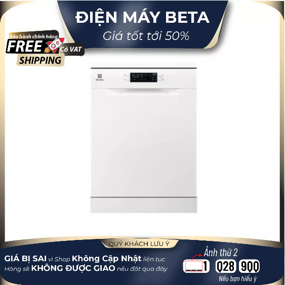 ESA47200SW Máy rửa bát độc lập Electrolux ESA47200SW mới 2025