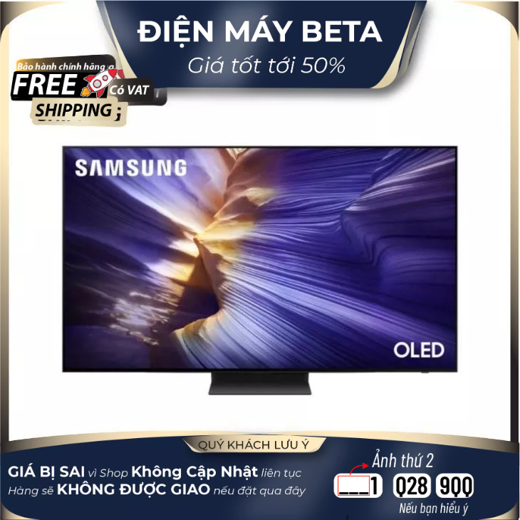 QA65S90F - Smart Tivi OLED Samsung 4K 65 inch QA65S90F - BẢO HÀNH CHÍNH HÃNG