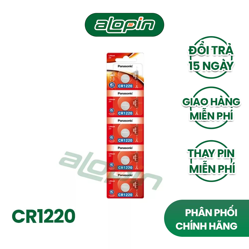 Pin Panasonic CR1220 3V - Chính Hãng