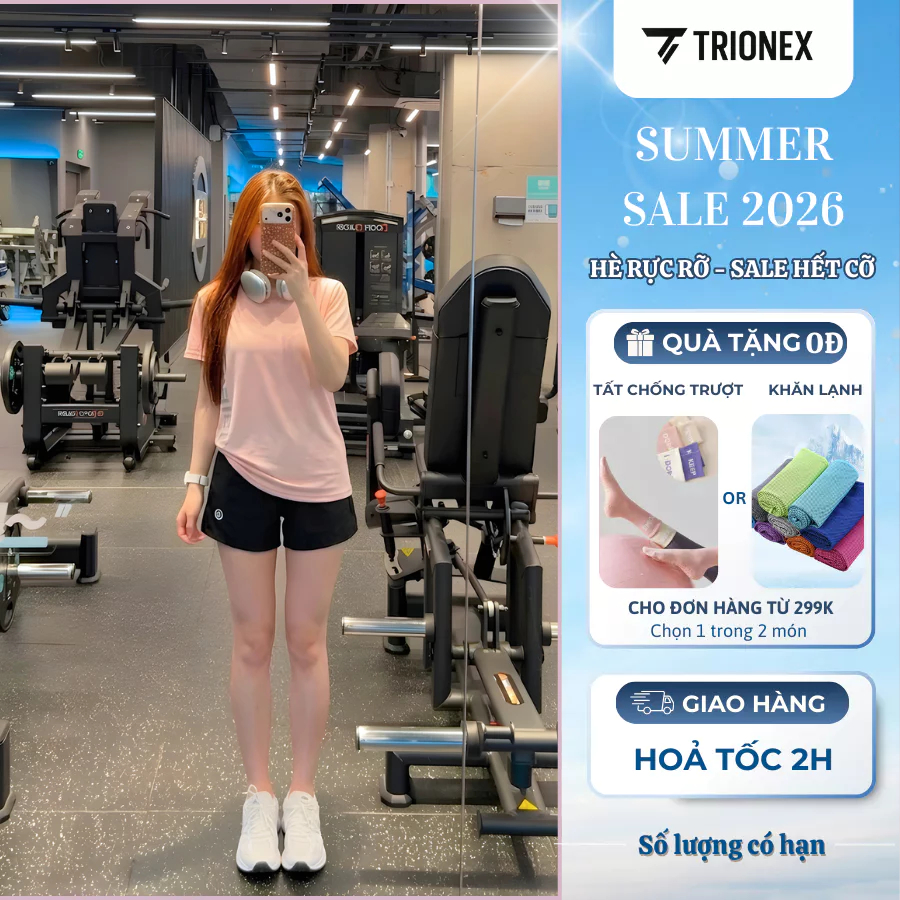 [K084b-Loại đẹp] Đồ tập thể thao nữ TRIONEX, đồ tập gym, chạy bộ đạp xe thoáng mát thấm hút mồ hôi | BigBuy360 - bigbuy360.vn