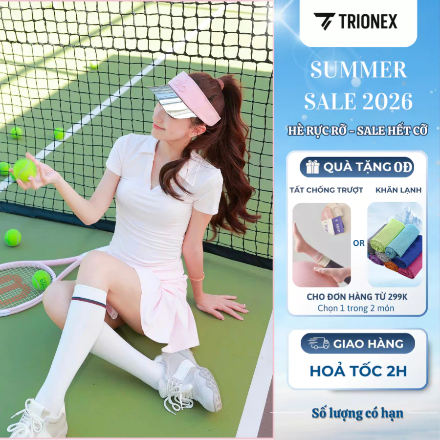 Mũ Chống Nắng Thời Trang Tennis, Yoga Phong Cách và Tiện Lợi Cho Nàng Tóc Dài