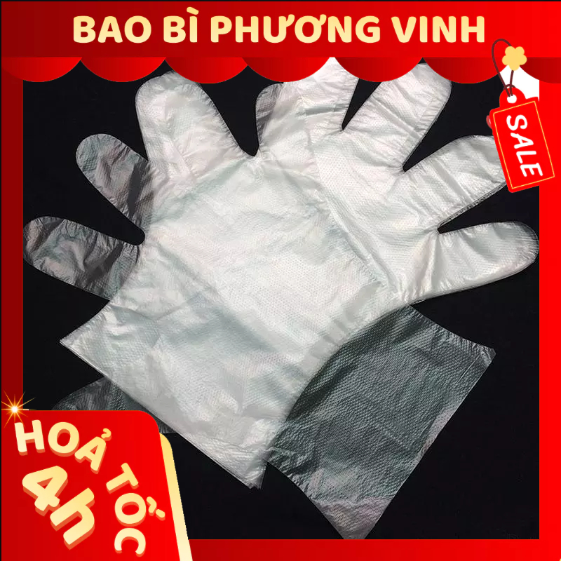 [1kg] Bao tay nilon, bao tay xốp, bao tay dùng 1 lần - phuongvinh1983