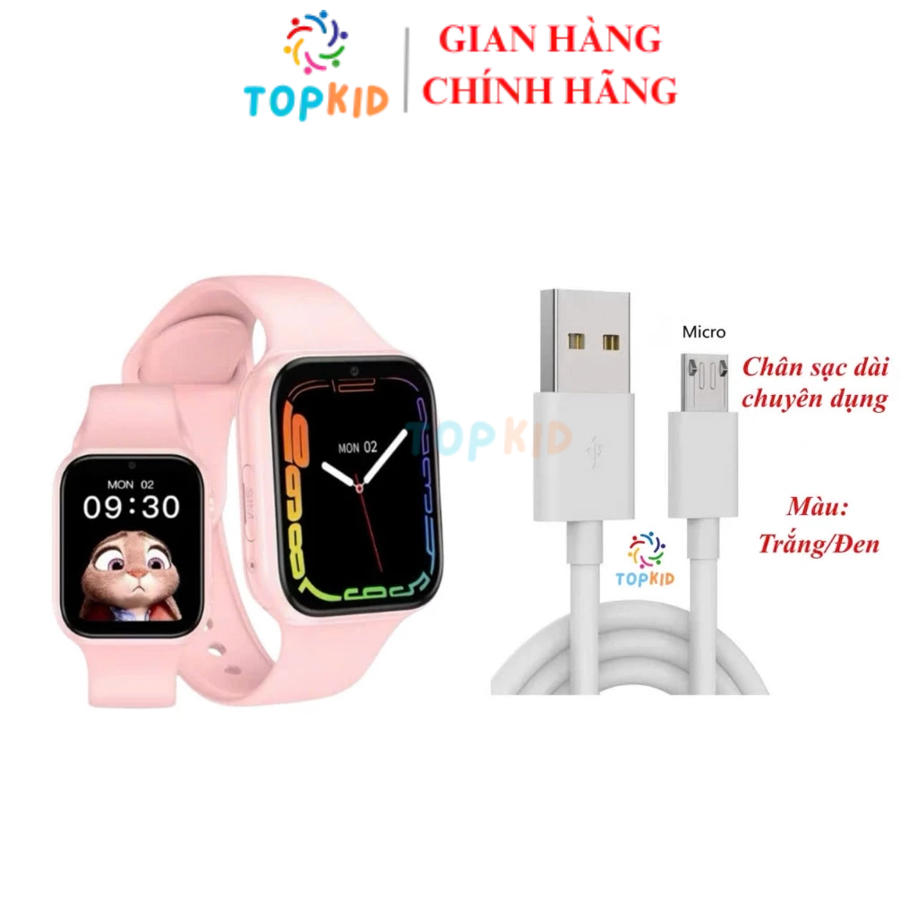 [Picom P60] Dây sạc USB chuyên dụng cho đồng hồ thông minh Picom P60, Phụ kiện đồng hồ Picom P60