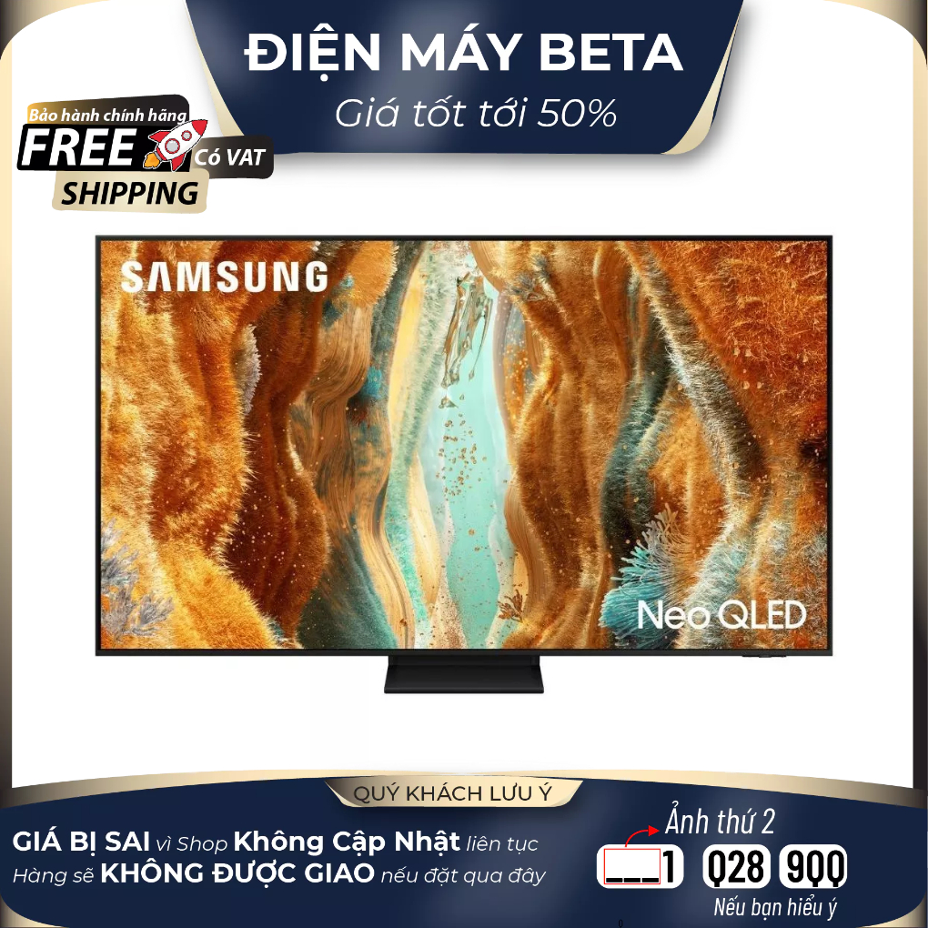 85QN70F - Smart Tivi Neo QLED Samsung AI 4K 85 inch QA85QN70F - Hàng chính hãng