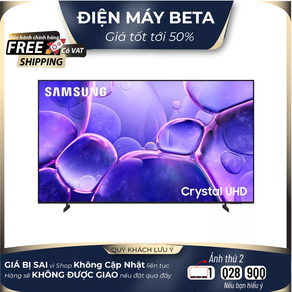 65U8500F - Smart Tivi Crystal UHD Samsung 4K 65 inch UA65U8500F - Hàng chính hãng