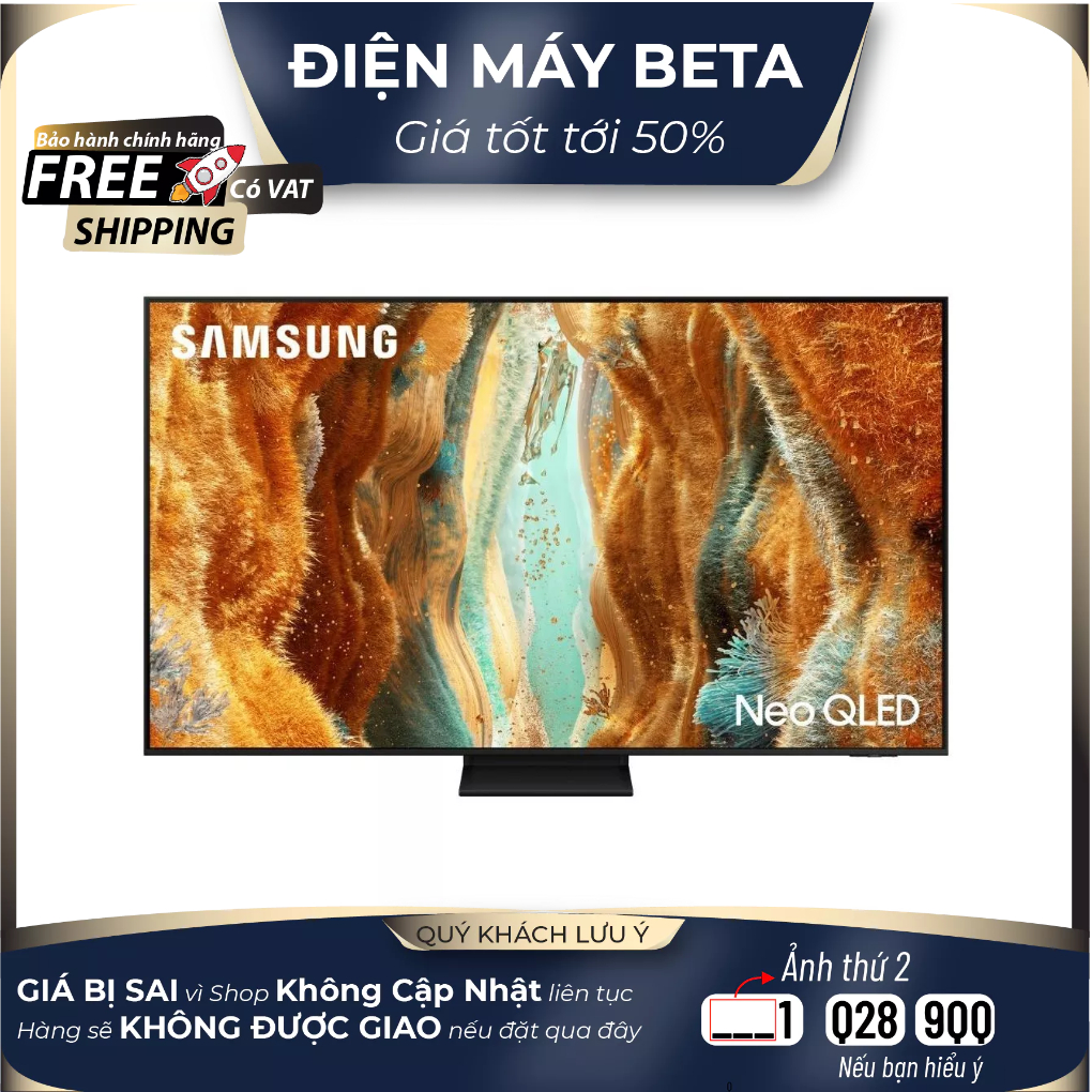 65QN70F - Smart Tivi Neo QLED Samsung AI 4K 65 inch QA65QN70F - Hàng chính hãng