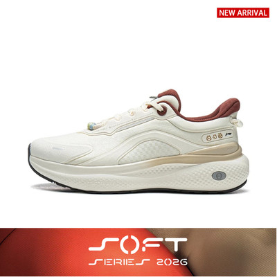 Giày Thời Trang Đệm Êm, Chống Thấm Nước Thể Thao Nữ Li-Ning SOFT PLUS 2 AGLW014-1V