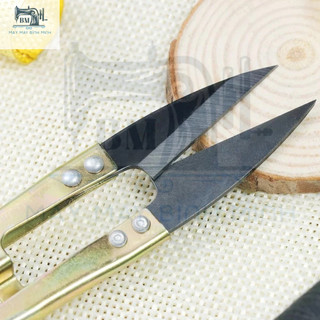 Kéo bấm cắt chỉ sắt DJ-108 MÀU VÀNG sử dụng trong ngành may