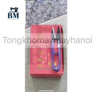 Kéo bấm chỉ DJ 108 VÀNG, TÍM sử dụng trong ngành may mặc
