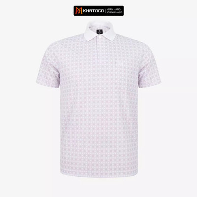 Áo thun polo nam KHATOCO có túi A2MN458R2-CNIN050-2802-N