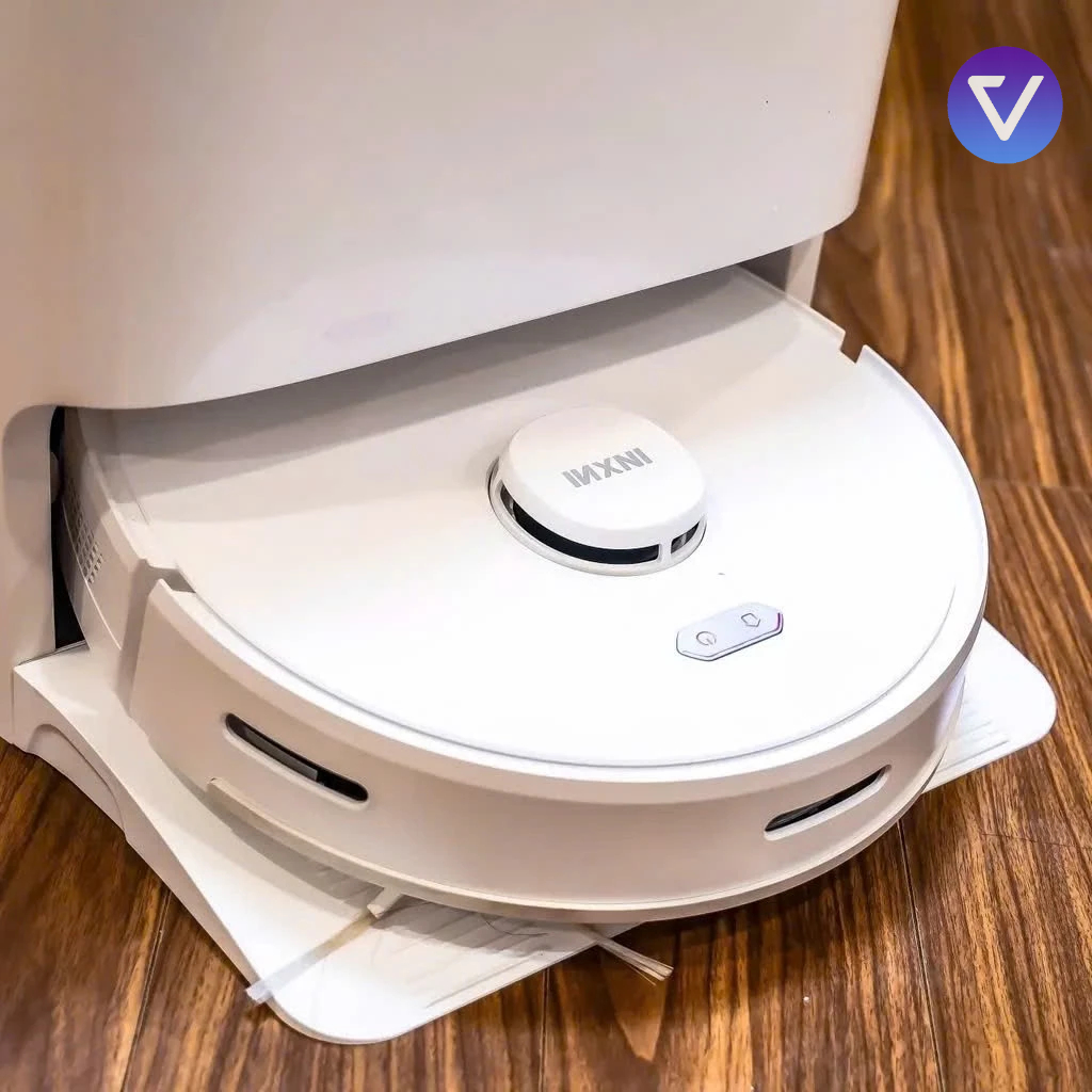 INXNI U1-PRO Robot hút bụi lau nhà tự giặt, sấy khô giẻ, khử khuẩn ion bạc, bản Q.Tế