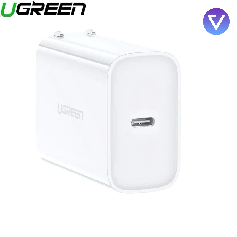 Củ sạc Nhanh 1 Cổng UGREEN 45W Smart Charger cho điện thoại, laptop