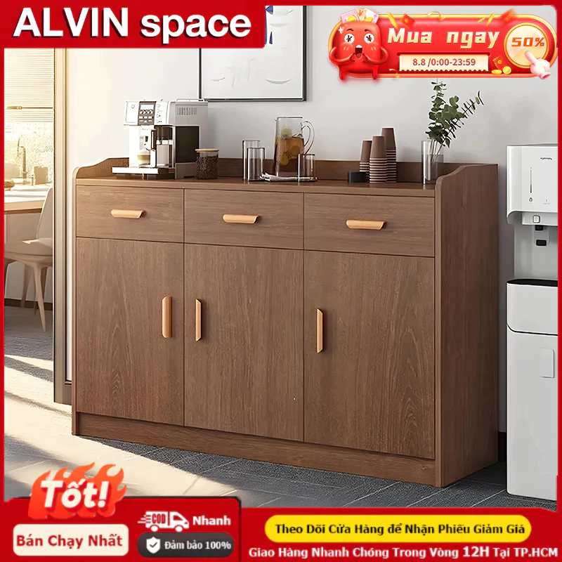 ALVIN Tủ đựng đồ đa năng tủ gỗ Chống bụi năngchất liệu MDF chống thấm chống mối mọt phong cách hiện đại | BigBuy360 - bigbuy360.vn