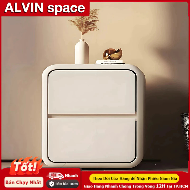 ALVIN Tủ đầu giường , tủ đựng đồ mini bằng gỗ nguyên khối Đa phong cách Nhiều phong cách- 20/30/40cm | BigBuy360 - bigbuy360.vn