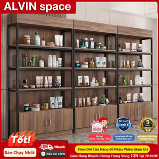 ALVIN kệ đựng đồ siêu thị đựng đồ đa năng thiết kế lỗ dễ dàng lắp đặt không cần ôc vít