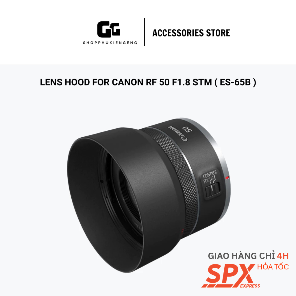 Lens Hood for Canon RF 50 f1.8 STM ( ES-65B )