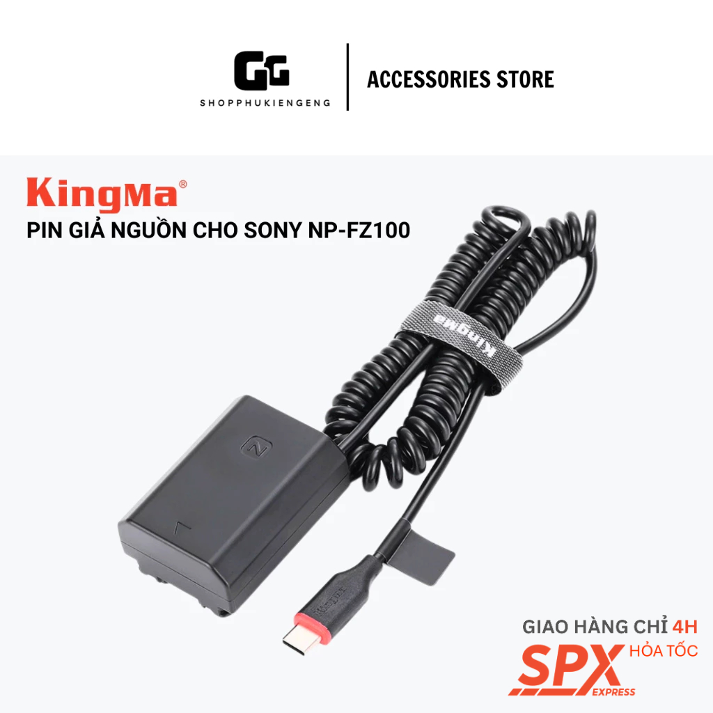 Pin giả nguồn Kingma - Sony NP-FZ100