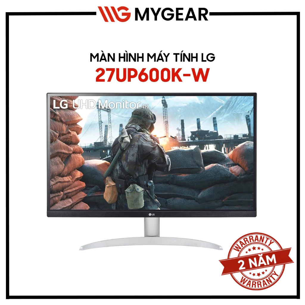 Màn hình Đồ Hoạ LG 27US500-W 27UP600K-W 27UP850K-W 27" 4K IPS 60Hz (HDMI/DP) - Bảo hành chính hãng 2