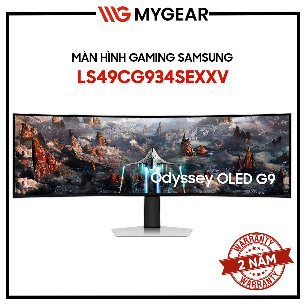 Màn hình Gaming Samsung Odyssey OLED G9 G93SC LS49CG934SEXXV 49 inch DQHD 240Hz 0.03ms