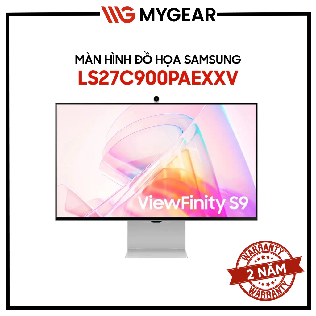 Màn Hình Thông Minh Samsung ViewFinity S9 LS27C900PAEXXV 27 inch 5K (Smart Monitor/ Webcam)
