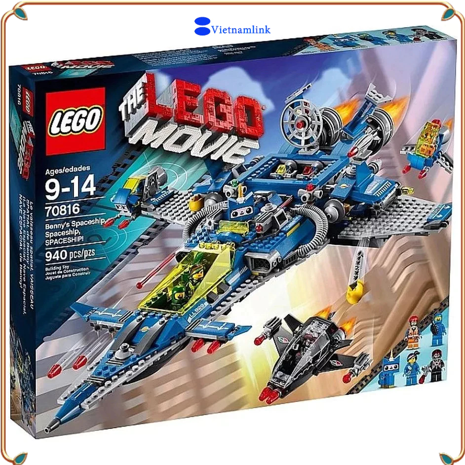 LE GO 70816 legomovie Tàu của Benny Benny's Spaceship Hàng mới, chính hãng 100%